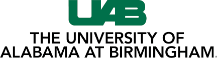 A logo of uab for the university at birmingham.