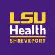 A purple background with the lsu health shreveport logo.