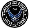 A picture of the wright patterson air force base logo.