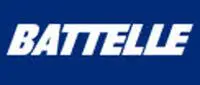 A blue and white logo for mattel.